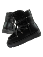 D.Franklin dámske snehové topánky zimné módne kožušinové zateplené čierne vysoké dámske