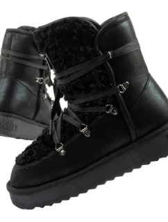 D.Franklin dámske snehové topánky zimné módne kožušinové zateplené čierne vysoké dámske