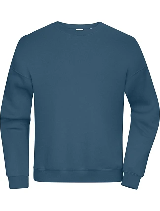 Daiber 8042 Ťažká unisex mikina v oversize strihu 02.8042 dusty blue Daiber 8042 Ťažká unisex mikina v oversize strihu 02.8042 dusty blue