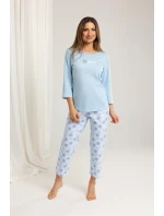 Regina 702 3/4 S-XL Z25/26 dámske pyžamo Regina 702 3/4 S-XL Z25/26 dámske pyžamo