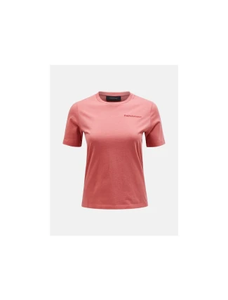 Tričko Peak Performance W Original Small Logo Tee pink Tričko Peak Performance W Original Small Logo Tee pink