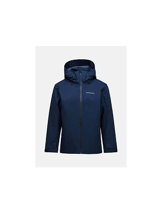Bunda PEAK PERFORMANCE M Maroon Insulated Jacket, tmavomodrá Bunda PEAK PERFORMANCE M Maroon Insulated Jacket, tmavomodrá