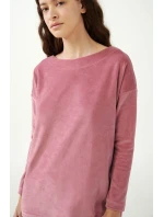 Vamp - Pyžamo so zamatovým vrchným dielom 21042 - Vamp