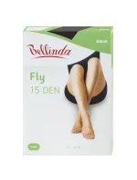 Jemné strečové pančuchové nohavice FLY Pantyhose 15 DEN - Bellinda - čierna