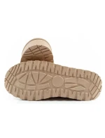 Lee Cooper snehové topánky ženy zimné módne kožušiny zateplené topánky béžové ženy