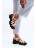 Pachnące Sandały Damskie ZAXY NN285040 Jasnobeżowe