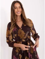 Šaty IT SK 10706.86 hnedé