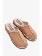 Domáca obuv Papuče s výšivkou Dámska obuv Inblu EY000028 Camel Domáca obuv Papuče s výšivkou Dámska obuv Inblu EY000028 Camel