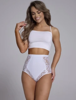 Dámske tvarujúce nohavičky Eleganta White - Wolbar