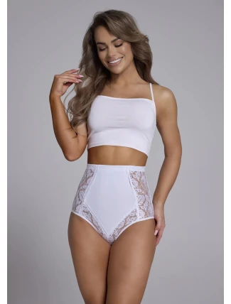 Dámske tvarujúce nohavičky Eleganta White - Wolbar