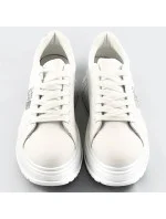 Biele tenisky sneakers s vysokou podrážkou (AD-576) Biele tenisky sneakers s vysokou podrážkou (AD-576)