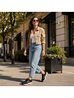 Dámske čierne kožené čižmy Filippo DP7772 women's