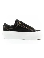 Lee Cooper dámske športové topánky na platforme čierne so zlatou dámske tenisky