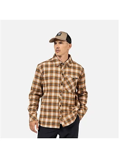 Pánska košeľa ROSSIGNOL RANCH PLAID SHIRT, sivá