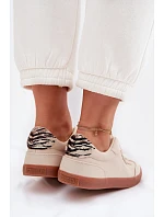 Dámske textilné tenisky Big Star TT274358 Beige Dámske textilné tenisky Big Star TT274358 Beige