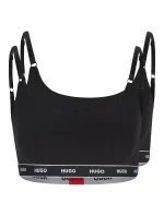 Dámska športová podprsenka BOSS s prúžkami 50469659-001 - HUGO Dámska športová podprsenka BOSS s prúžkami 50469659-001 - HUGO