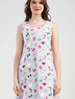 Dámska nočná košeľa na ramienka Kitty