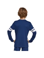 Adidas Squadra 25 detské tričko s dlhým rukávom tmavomodré JJ0049