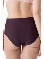 Dámske jednoduché maxi nohavičky Dark Purple - Julimex Dámske jednoduché maxi nohavičky Dark Purple - Julimex