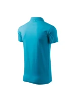 Polokošeľa Malfini Single J. M MLI-20244 tyrkysová