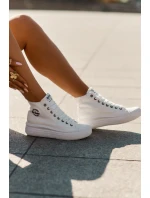 Lee Cooper Dámske tenisky na platforme LCW-25-44-3209L White Lee Cooper Dámske tenisky na platforme LCW-25-44-3209L White