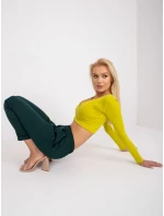 DHJ nohavice SP 13926.02 tmavo zelená