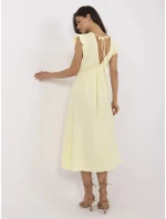 Šaty MI SK 122126.77 svetložltá Šaty MI SK 122126.77 svetložltá