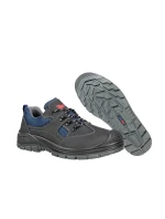 SAFE LOW pánske poltopánky čierne