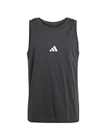 Pánske tričko adidas Essentials Small Logo Tank, čierne, JE8986 Pánske tričko adidas Essentials Small Logo Tank, čierne, JE8986