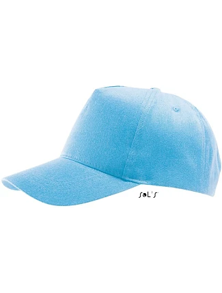 SOL'S Buzz 5-panelová čiapka 25.8811 sky blue