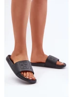 Piankowe Klapki Damskie Big Star OO274040 Czarne