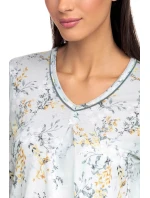 Vamp - Klasické dámske pyžamo Tina 15023 - Vamp gray fairy s