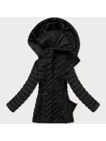 Prešívaná bunda J Style s rovnými bokmi čierna (16M9261-392) Prešívaná bunda J Style s rovnými bokmi čierna (16M9261-392)