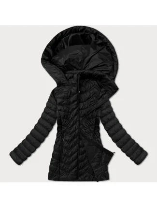Prešívaná bunda J Style s rovnými bokmi čierna (16M9261-392) Prešívaná bunda J Style s rovnými bokmi čierna (16M9261-392)