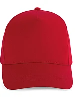 K-up KP 116 5-panelová čiapka s šiltom 20.0116 cherry red K-up KP 116 5-panelová čiapka s šiltom 20.0116 cherry red