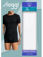 sloggi men GO ABC 2.0 O-Neck 2P - WHITE - SLOGGI WHITE - SLOGGI
