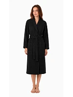 Dámsky župan Vestis Saimaa Black Beauty Waffle Dámsky župan Vestis Saimaa Black Beauty Waffle