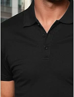 Pánske polo tričko čierne FashionStreet PX0512