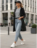 Dámska prechodná bunda parka čierna FashionStreet TY5556 Dámska prechodná bunda parka čierna FashionStreet TY5556