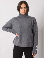 Dámsky sveter LC SW 15 2.01 tmavo šedý