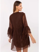 Šaty MI SK 62435.16 hnedé Šaty MI SK 62435.16 hnedé