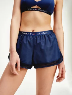 Dámske šortky UW0UW02153-CUN modrá - Tommy Hilfiger