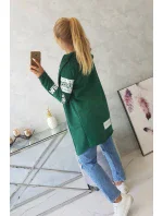 Zelená bez rukávov Zelená bez rukávov