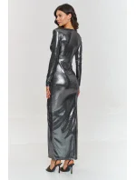 Dlhé šaty model 209576 Makadamia Dlhé šaty model 209576 Makadamia