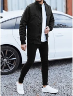Pánska prechodná bunda čierna FashionStreet TX5033