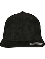 Flexfit 6089SU/6089CH 6-panelová snapbacková čiapka „Suede“ 55.689S čierna Flexfit 6089SU/6089CH 6-panelová snapbacková čiapka „Suede“ 55.689S čierna