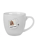 Personalizovaný keramický hrnček s objemom 400 ml s fotografiou a cestovateľským motívom Personalizovaný keramický hrnček s objemom 400 ml s fotografiou a cestovateľským motívom