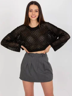 Dámska sukňa BA SD 3105.33P tmavo šedá - Coosh