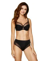 Dámska polovystužená podprsenka Zara / B3 black - Gorteks Dámska polovystužená podprsenka Zara / B3 black - Gorteks