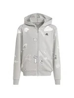 Adidas Biuv Zip Hoodie Jr IS3755 Mikina s kapucňou